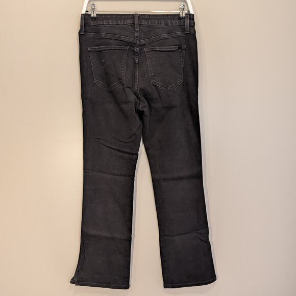 Joe's Jeans HiRise Curvy Cropped BootCut Hi Honey Black Denim - SIze 29 - Picture 2 of 9